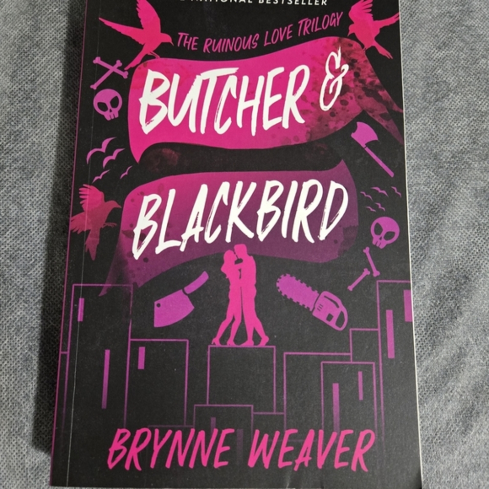 Butcher & Blackbird by Brynne Weaver - Pink and Black Cover